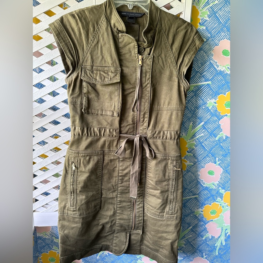 Marc Jacobs army green dress Size 4